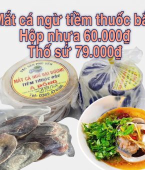 Mắt Cá Ngừ Đai Dương Tiềm Thuốc Bắc