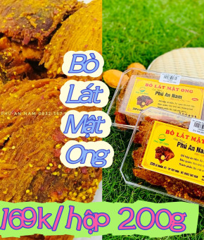 Khô bò tẩm mật ong